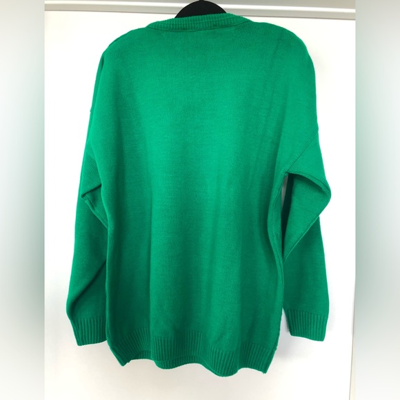 Blarney Castle Designs Sweater Mens Size Medium Embroidered Made In Ireland XXL - Picture 7 of 7